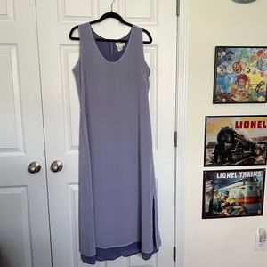Paradox sleeveless maxi dress, size 14, vintage circa late 1990's